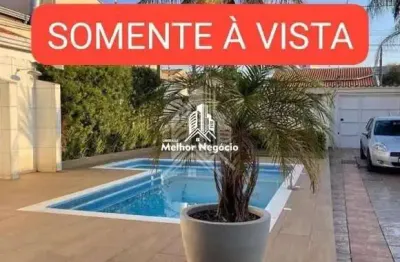 SOMENTE À VISTA - Casa à venda com 2 quartos e 1 suíte no bairro Jardim Santana em Hortolandia