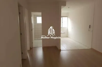 Apartamento à venda com 02 quartos, no condomínio residencial canto das andorinhas em paulínia-sp.