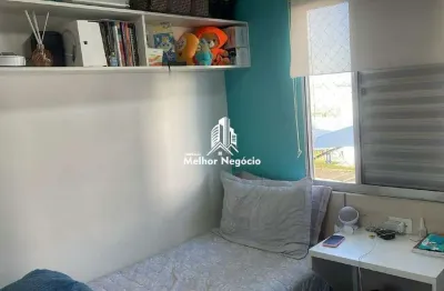 Apartamento à venda com 02 quartos no condomínio parque cachoeira das pedras em campinas, sp