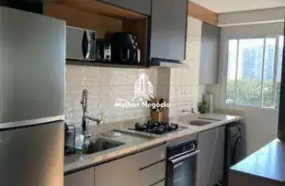 Apartamento à venda com 02 quartos, sendo 1 suíte, condomínio unique residence em hortolândia-sp.