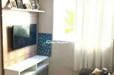 Apartamento à venda com 2 quartos 1 banheiro - condomínio residencial recanto da fortuna - recanto fortuna, campinas, sp