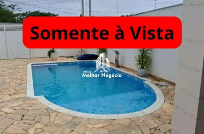 Casa à venda com 1 quarto em piracicaba. somente á vista
