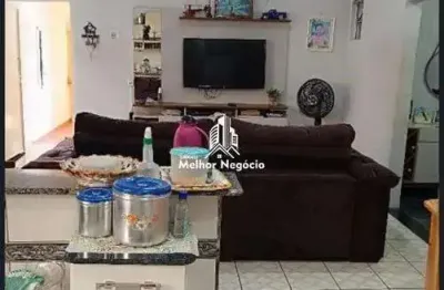 Casa à venda com 2 quartos e edícula no bairro vila piza em limeira