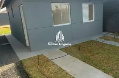 Casa à venda com 02 quartos, localizado no bairro água branca em piracicaba - sp.