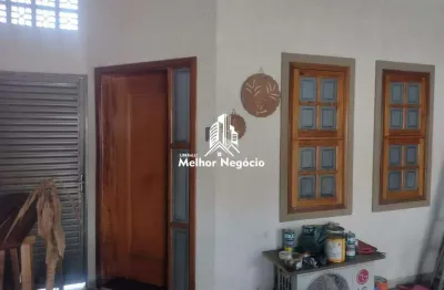 Casa à venda com 01 quarto, localizada no bairro água branca em piracicaba/sp.