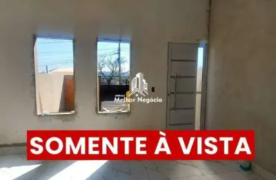 (não aceita financiamento) casa com 2 quartos (1 suíte) à venda no bairro jardim são judas tadeu, campinas - sp