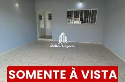 (não aceita financiamento) casa com 2 quartos à venda no bairro parque orestes ôngaro, hortolândia-sp