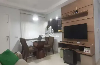 Apartamento à venda com 2 quartos, localizado no bairro residencial guaira em sumaré/sp, condomínio parque das flores.