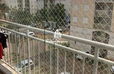 Apartamento à venda com 3 quartos e 1 suíte no bairro jardim são francisco em hortolândia