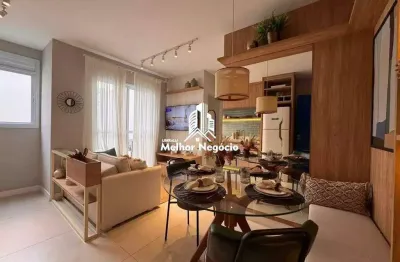 Apartamento à venda com 2 quartos no condomínio orion residencial em piracicaba - sp