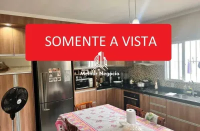 Não aceita financiamento casa com 3 dorms 1 suite no jardim campos verdes hortolândia-sp