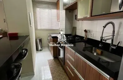 Apartamento à venda com 2 quartos (1 suíte) no condomínio portal dos rubis em hortolândia - sp