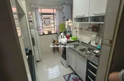 Apartamento à venda com 2 quartos, 1 banheiro -conj. hab. roberto romano - santa bárbara d'oeste sp