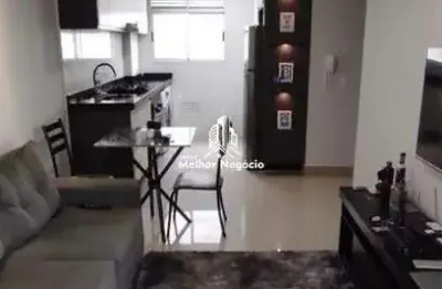 Apartamento à venda com 2 quartos no bairro residencial rubi em limeira