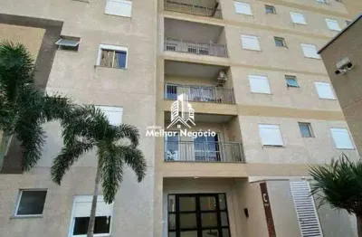 Apartamento à venda com 2 quartos, 1 banheiro condomínio cittá di lucca - santa terezinha - piracicaba/sp,