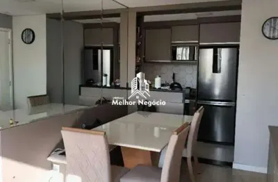 Apartamento à venda com 2 quartos e 1 suíte no bairro jardim das colinas em hortolândia