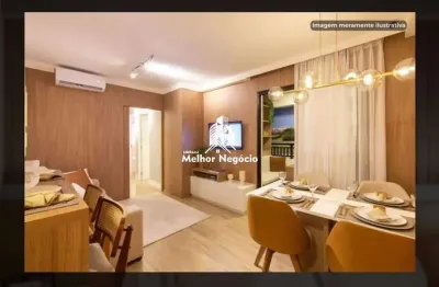 Apartamento à venda com 2 quartos no condomínio hm em campinas/sp