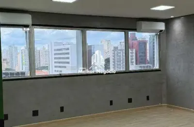 Sala comercial à venda com 33m² no bairro jardim nova europa em campinas