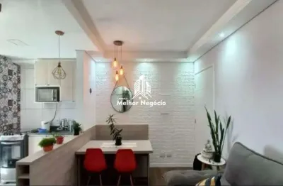 Apartamento à venda com 2 quartos, 1 banheiro- condomínio meinhau - bairro jardim samambaia - campinas/sp,