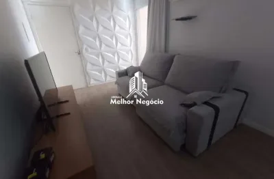 Apartamento à venda com 2 quartos no bairro residencial rubi em limeira/sp