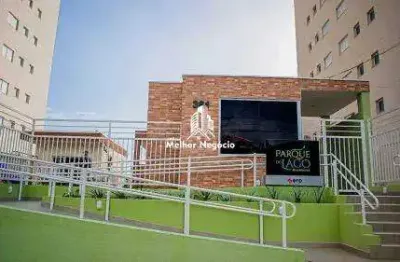 Apartamento à venda com 02 quartos, no condomínio parque do lago residence em hortolândia - sp