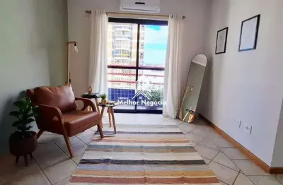 Apartamento com 1 quarto (suíte) à venda no condomínio ed. canario - centro, campinas - sp
