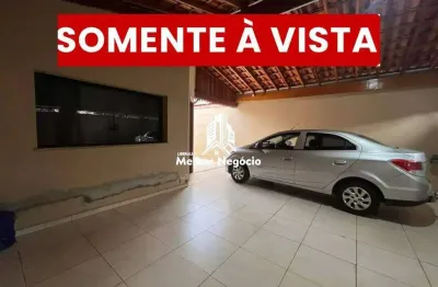(não aceita financiamento) casa com 02 quartos (01 suíte) à venda no bairro parque conceição, piracicaba - sp