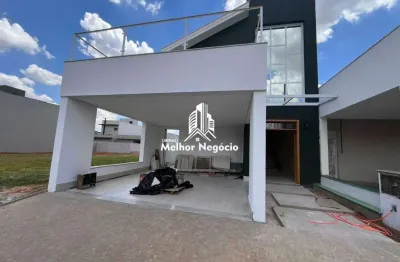 Casa com 3 quartos (01 suíte) à venda no condomínio ágape em piracicaba - sp