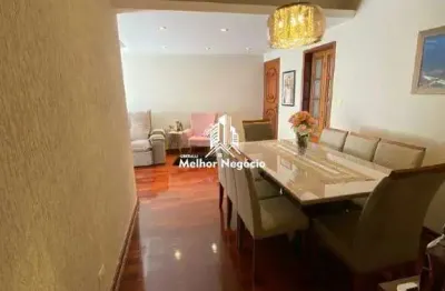 Apartamento à venda com 3 quartos (1 suíte com ar-condicionado) em piracicaba