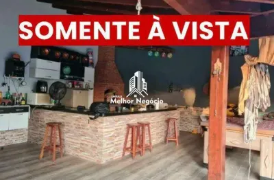 (não aceita financiamento)chácara com 02 quartos (01 suíte) à venda no bairro vivendas bela vista, piracicaba - sp