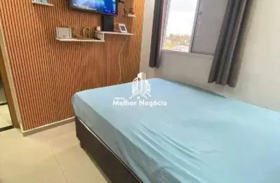 Apartamento à venda com 02 quartos no condomínio piazza verona em piracicaba, sp