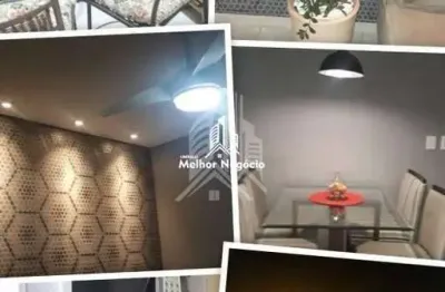 Apartamento à venda no bairro Vale do Sol, com 49m², 1 Quartos, 1 banheiro Condomínio Condomínio Residencial Engenho Resende - Piracicaba/SP