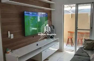 Apartamento térreo com garden à venda com 2 quartos no Residencial Cosmos em Campinas