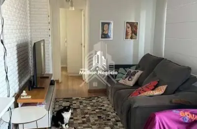 Apartamento à venda com 2 dormitórios, localizado no bairro Parque Euclides Miranda em Sumaré/SP, Condomínio Ipê Roxo.