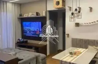 Apartamento à venda com 02 quartos (1 suíte), localizado no Condomínio Residencial Terraço Matão em Sumaré - SP