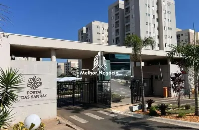 Apartamento à venda com 02 Quartos (1 suíte) no Condomínio Portal das Safiras em Hortolândia -  SP