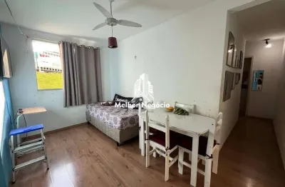 Apartamento à venda com 02 quartos, localizado no bairro Vila Carminha em Campinas/SP, Condomínio Residencial Spazio Castellon.