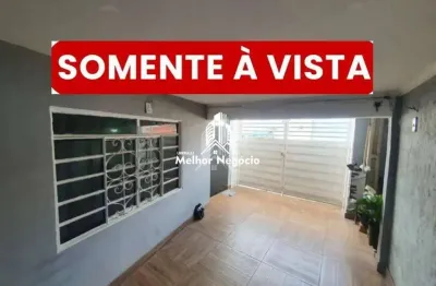 SOMENTE À VISTA - Casa à venda com 3 quartos em Hortolândia/SP.