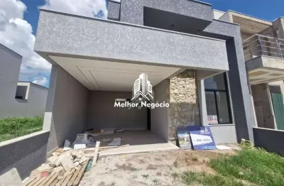 Casa com 3 quartos (3 suítes) à venda no condomínio Residencial Jardim dos Lírios, Paulínia - SP