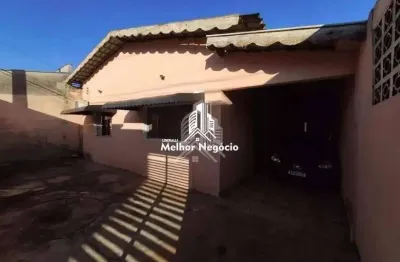 Casa 118m² de construção,  à venda, 2 Dormitórios (Quartos), 1 banheiro  Jardim Paraiso II, Sumaré - SP