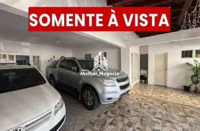 (NÃO ACEITA FINANCIAMENTO) Casa com 04 dormitórios (01 suíte) à venda no bairro Jardim Amélia, Sumaré-SP