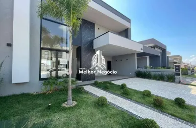 Casa à venda com 03 quartos (3 suítes), no Condomínio Residencial Royal Garden em Paulínia/SP