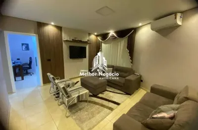 Casa com sala, cozinha com planejado, sala de jantar, 2 dormitórios com planejado sendo 1 suíte,  à venda ou permuta em Santa Bárbara d'Oeste.