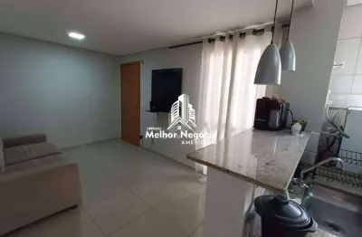 Apartamento com 2 dormitórios no Jardim Terramérica III em Americana