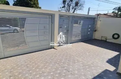 Casa térrea 220m² com 3 dormitórios no bairro Chácara Machadinho em Americana- SP