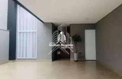 Casa 139m² com 3 dormitórios um sendo suíte à venda no Parque Residencial Jaguari em Americana/Sp