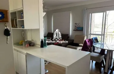 Apartamento à venda com 2 dormitórios, localizado no bairro Parque Euclides Miranda em Sumaré/SP, Condomínio Ipê Roxo.
