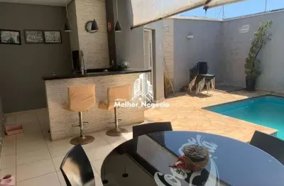 Casa à venda com 3 quartos sendo um suíte no bairro Residencial Portal da Água Branca em Piracicaba/SP