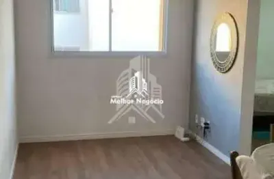 Apartamento à venda com 02 quartos, no Condomínio Jasmin em Paulínia - SP