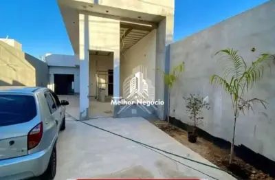 (Somente à vista) Casa com 2 quartos à venda em Santa Bárbara d'Oeste - SP